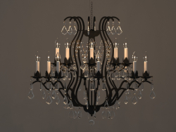 Chandelier forged