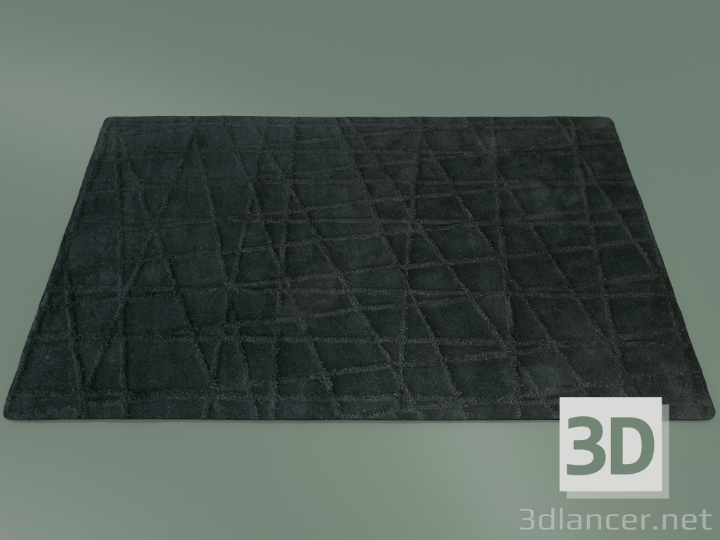 modello 3D Carpet Cross (S26, Nero) - anteprima
