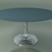 modèle 3D Table à manger ronde (136, laqué bleu Air Force) - preview