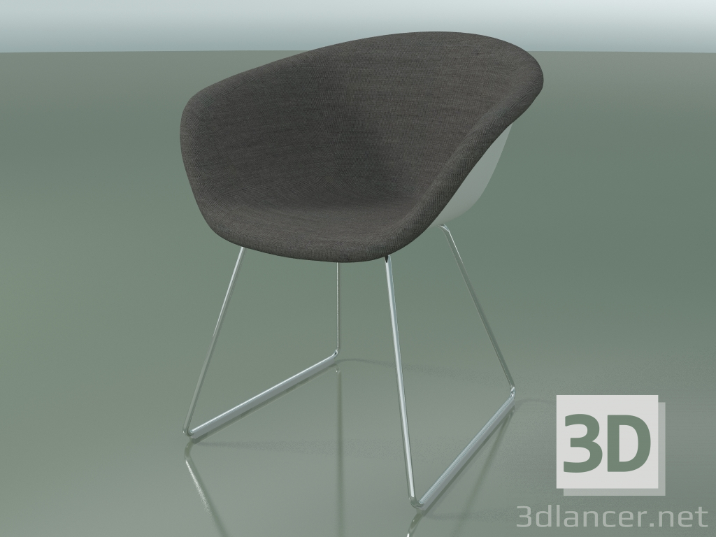 Modelo 3d Cadeira 4210 (sobre patins, com acabamento frontal, PP0001) - preview