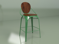 Барний стілець Louix (зелений)