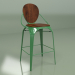 3d модель Барный стул Louix (зеленый) – превью
