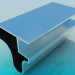 3D modeli Profil mobilya alüminyum - önizleme