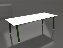 Dining table 250 (Bottle green, Phenolic)