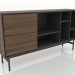 modèle 3D Meuble 1 1600x400 mm (frêne éclairci noyer) - preview