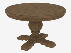 Round dining table 48 "ROUND TRESTLE TABLE (8831.1001.M)