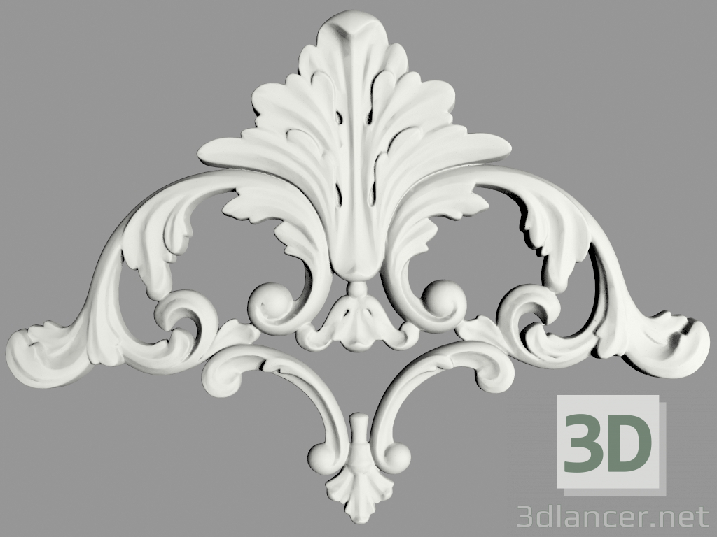 modèle 3D Décoration murale (148) - preview