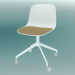 modèle 3D Chaise avec roulettes SEELA (S342 avec garniture en bois, sans rembourrage) - preview