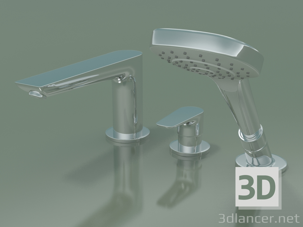 modèle 3D Robinet de bain (71730000) - preview