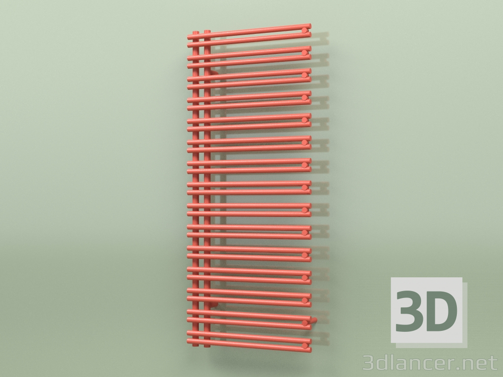 3 डी मॉडल गर्म तौलिया रेल - राते (1200 x 500, आरएएल - 2002) - पूर्वावलोकन