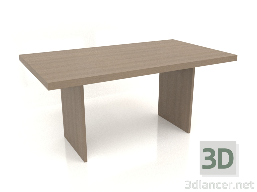 3d model Dining table DT 13 (1600x900x750, wood grey) - preview