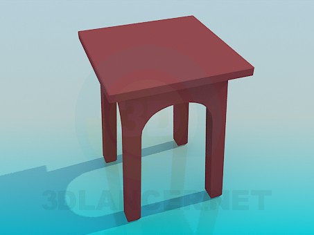 modelo 3D Taburete - escuchar modelo 3D Taburete - escuchar