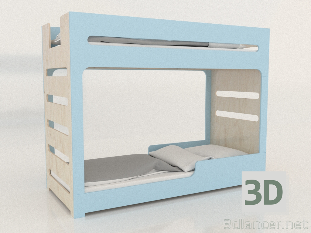3D Modell Etagenbett MODE F (UBDFA2) - Vorschau