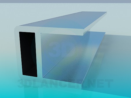 modelo 3D Muebles de Perfil aluminio - escuchar modelo 3D Muebles de Perfil aluminio - escuchar