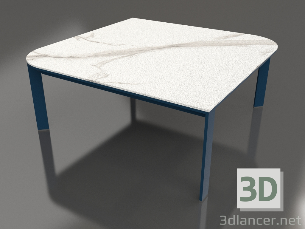 modello 3D Tavolino 90 (Grigio blu) - anteprima