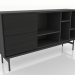 modello 3D Armadio 1 1600x400 mm (nero RAL 9005) - anteprima