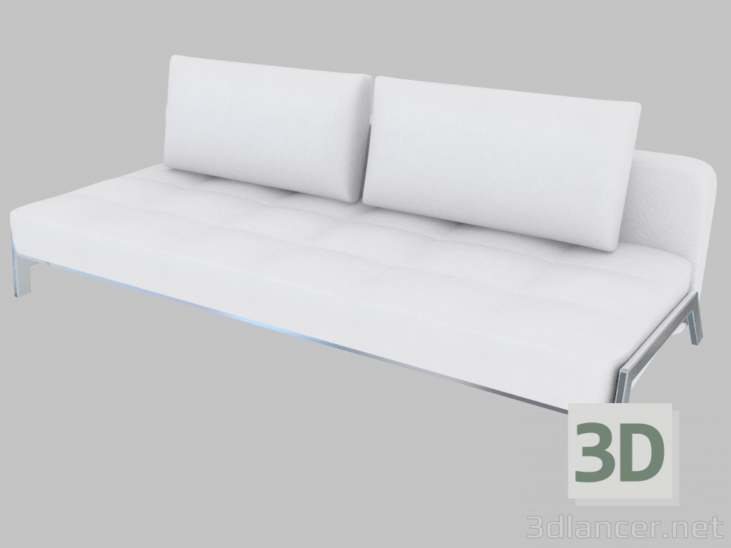 3d модель диван Кватро – превью