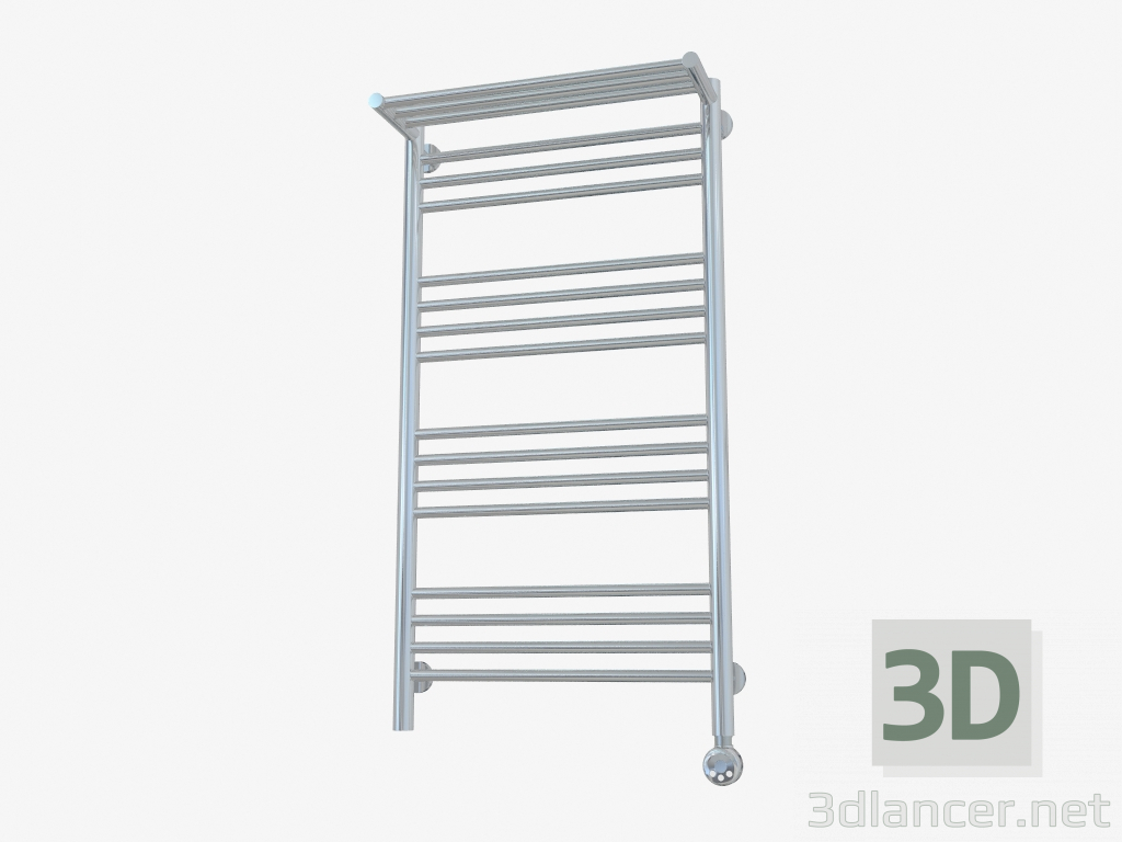 3d model Bohemia radiator with shelf (1000x500) - preview
