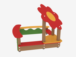 Sandbox per giochi per bambini (5309)