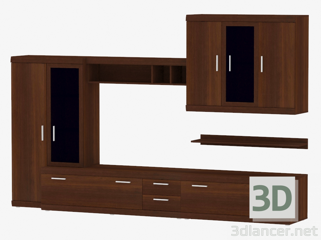 3D Modell Wand (TYP 100) - Vorschau