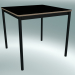 modèle 3D Base de table carrée 80X80 cm (Noir, Contreplaqué, Noir) - preview