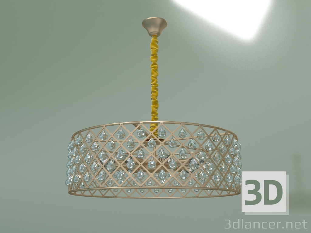 3d model Hanging chandelier 307-9 - preview