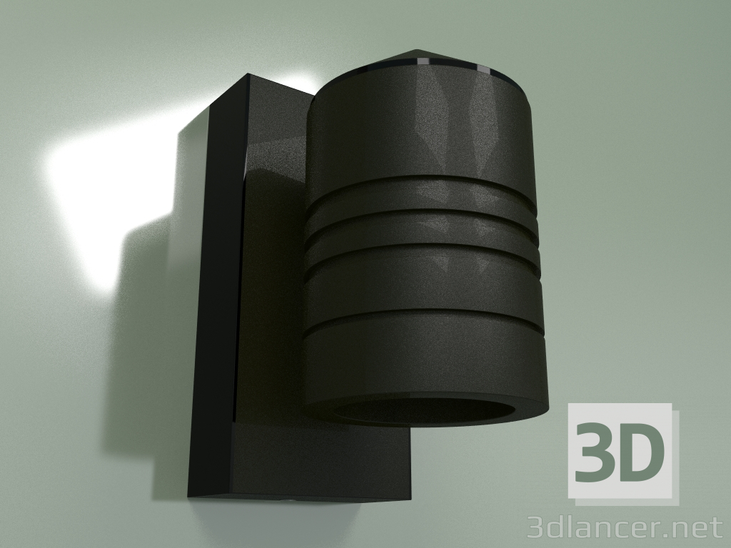 3D Modell Wandleuchte Kugel - Vorschau