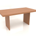 Modelo 3d Mesa de jantar DT 13 (1600x900x750, madeira vermelha) - preview
