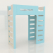 modèle 3D Lit mezzanine MOVE GR (FBMGR0) - preview