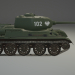 modello 3D di T-34-85 RUDI comprare - rendering