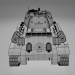 3d T-34-85 RUDY model buy - render