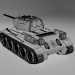 modèle 3D de T-34-85 RUDÉ acheter - rendu