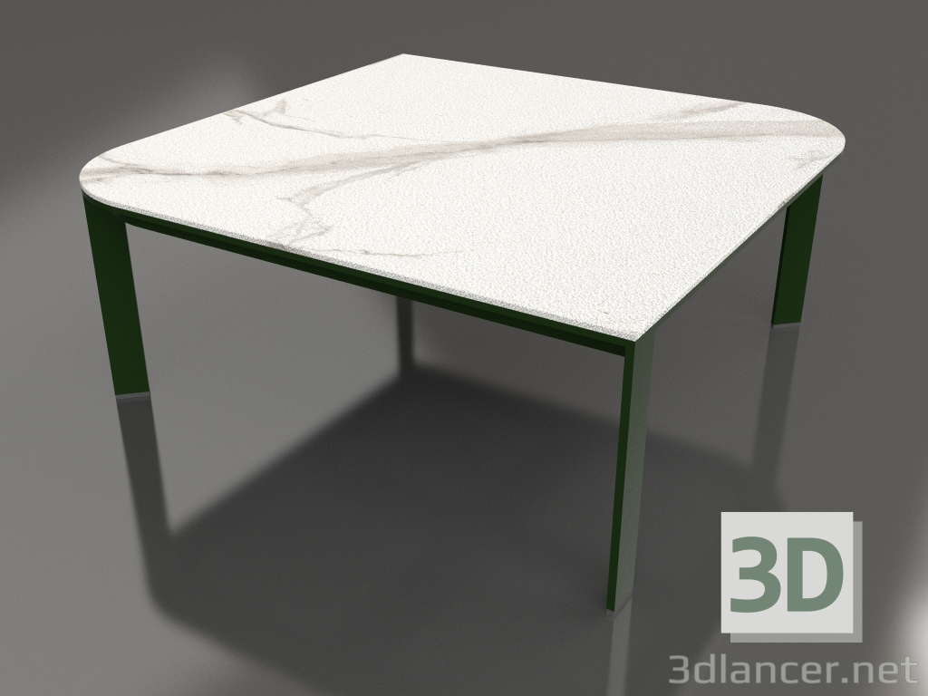 modello 3D Tavolino 90 (Verde bottiglia) - anteprima