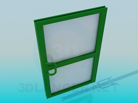 modelo 3D Puerta de metal - escuchar modelo 3D Puerta de metal - escuchar