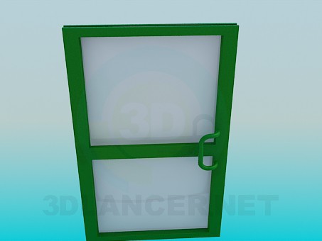 modelo 3D Puerta de metal - escuchar modelo 3D Puerta de metal - escuchar