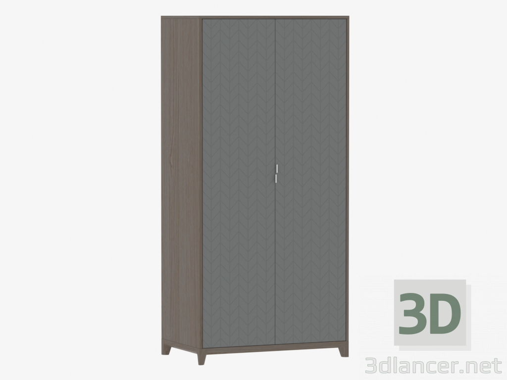 3D Modell Kleiderschrank CASE № 3 - 1000 (IDC019007120) - Vorschau