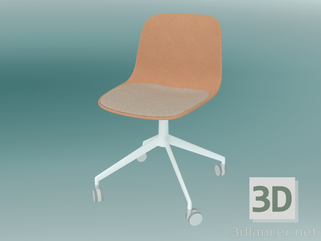 3 डी मॉडल सेला कलाकारों के साथ कुर्सी (गद्दी के साथ S342) - पूर्वावलोकन