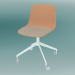 3D Modell Stuhl mit SEELA-Rollen (S342 mit Polsterung) - Vorschau
