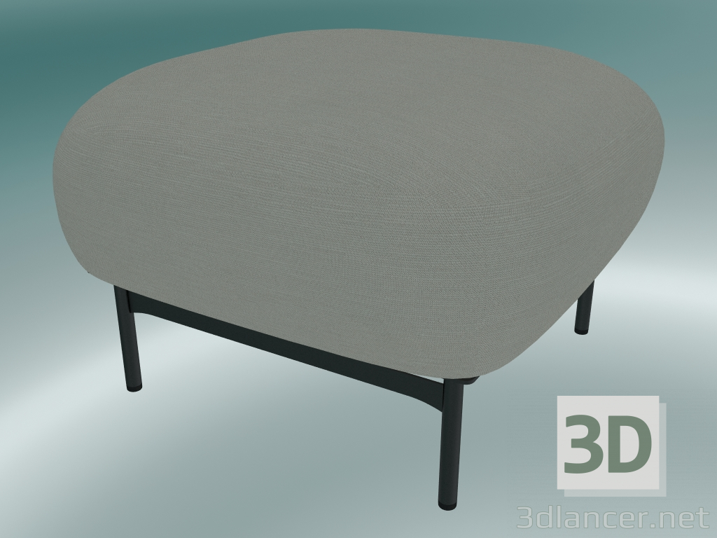 3D modeli Modüler koltuk sistemi Isole (NN1, kabarık) - önizleme