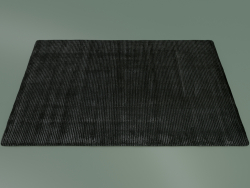 Línea de alfombras (S28, negro)