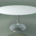 3d model Round dining table (136, Glossy White) - preview