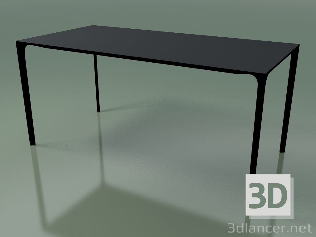 3D Modell Rechteckiger Tisch 0802 (H 74 - 79 x 160 cm, Laminat Fenix F06, V39) - Vorschau
