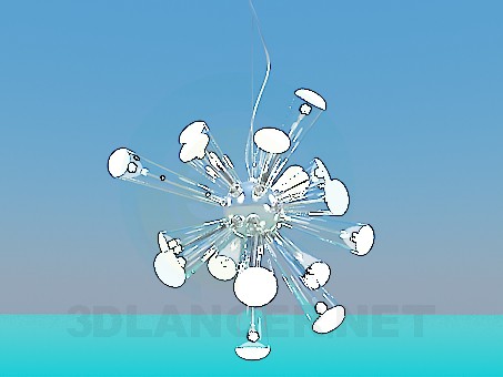 3d model Chandelier - preview 3d model Chandelier - preview