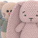 3d Knitted toys model buy - render
