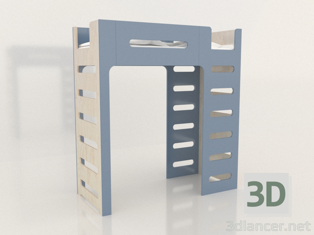 3D modeli Loft yatak MOVE GR (FAMGR0) - önizleme