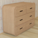 3d Chest of Drawer 3A from Unto This Last model buy - render