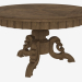 3d модель Стол обеденный круглый 55" FRENCH ROUND TABLE (8831.0001.M.602) – превью