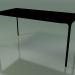 3D Modell Rechteckiger Tisch 0802 (H 74 - 79x160 cm, Laminat Fenix F02, V39) - Vorschau