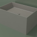 modèle 3D Vasque à poser (01UN42301, Argile C37, L 72, P 48, H 36 cm) - preview