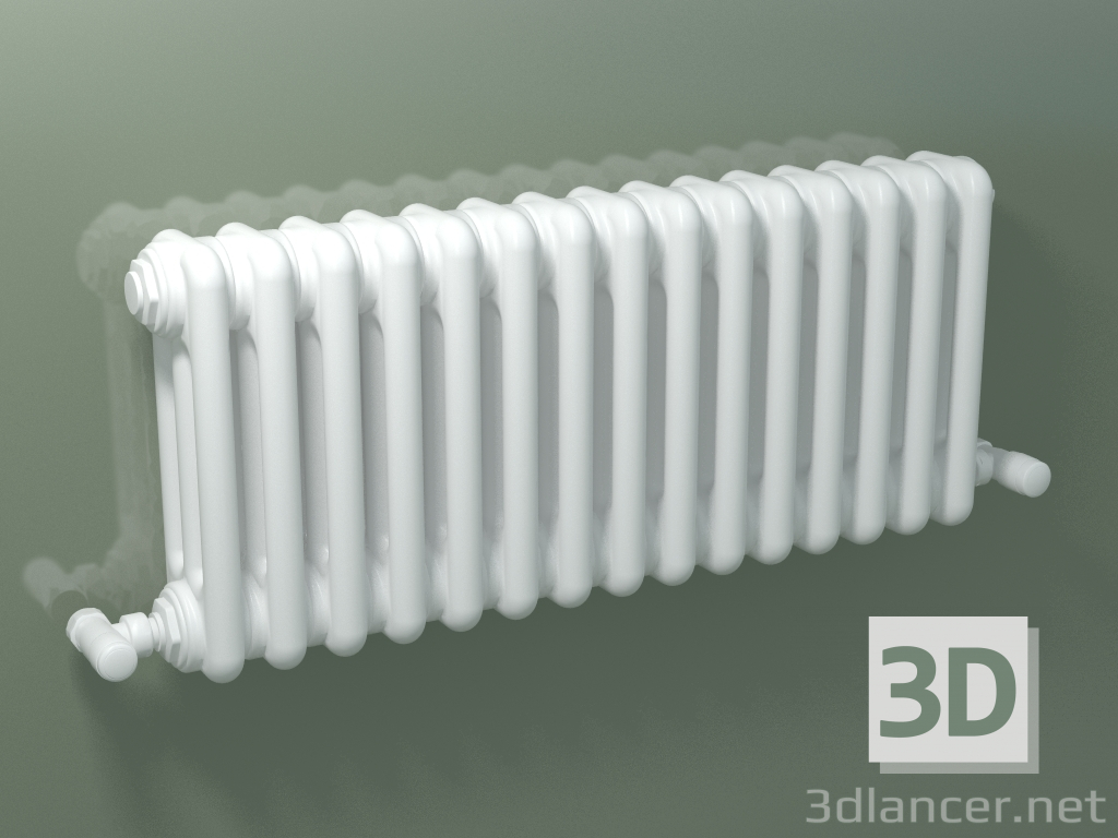 Modelo 3d Radiador tubular PILON (S4H 3 H302 15EL, branco) - preview